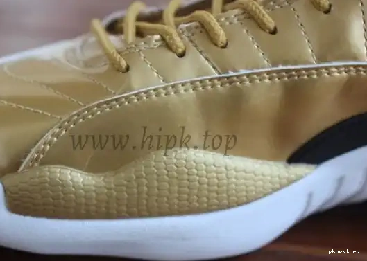 Authentic Air Gold 12 Jordan Pinnacle 0513